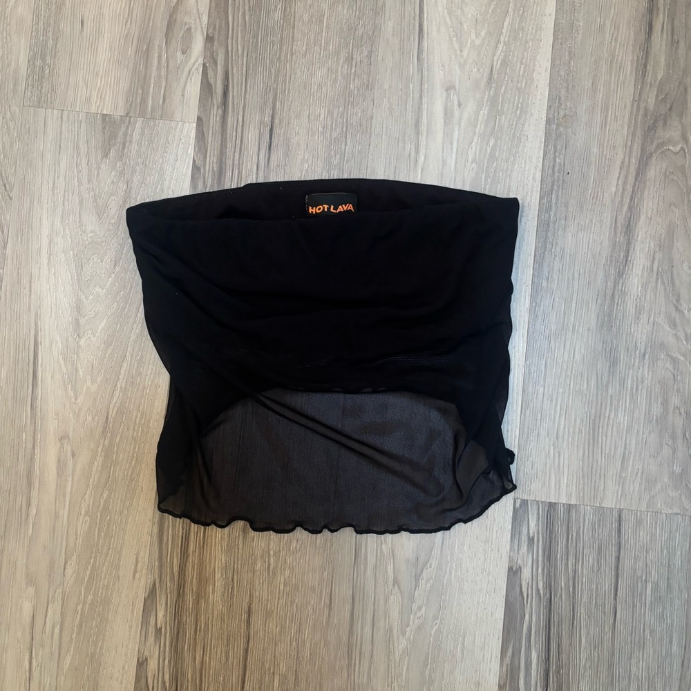 ***SOLD*** Hot Lava mesh tube top